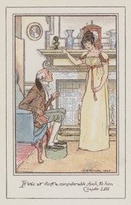 Illustration für Emma von Jane Austen von Charles Edmund Brock