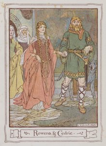 Illustration für Ivanhoe von Sir Walter Scott von Charles Edmund Brock