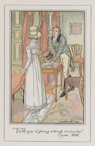Illustration für Persuasion von Charles Edmund Brock
