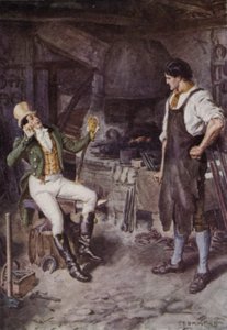 Illustration für Die Breite Straße, eine Romanze von Kent von Charles Edmund Brock