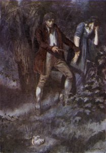 Illustration für Die Breite Straße, eine Romanze von Kent von Charles Edmund Brock