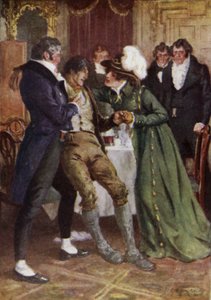 Illustration für Die Breite Straße, eine Romanze von Kent von Charles Edmund Brock