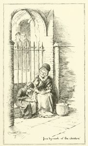 Illustration zu The Essays of Elia von Charles Lamb (Gravur) von Charles Edmund Brock
