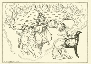 Illustration für Die Essays von Elia von Charles Lamb von Charles Edmund Brock