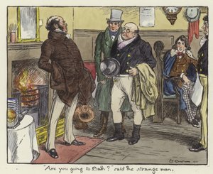Illustration für die Pickwick Papers