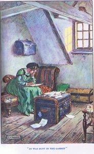 Jos erste Geschichte, Illustration aus 