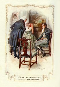 Herr und Frau Morlands Überraschung war beträchtlich (Illustration)