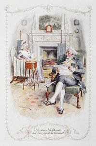 "Mein lieber Mr. Bennet, wie kannst du so lästig sein!", Illustration aus 