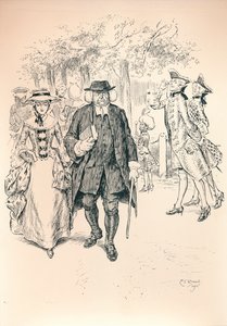 Running The Gauntlet - Stufe VI, ca. 1920 von Charles Edmund Brock