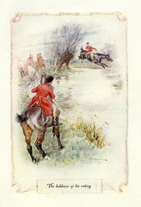 Die Kühnheit seines Reitens (Illustration)
