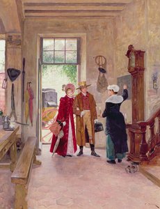 Ankunft im Gasthaus