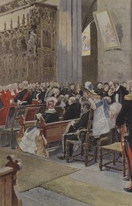 Das Federbusch von Charles Edouard Delort