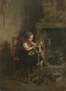 Die Puppe ankleiden
