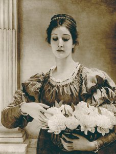 Pfingstrosen von Charles Edward (after) Perugini