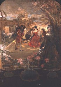 Beim Ball von Charles Edward Conder
