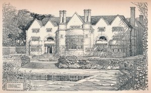 Tirley Court, Cheshire: Südfront, 1906