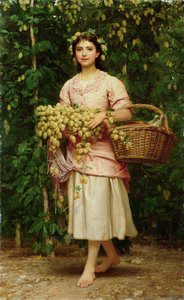 Der Hopfenpflücker von Charles Edward Perugini