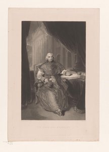 Porträt von Ercole Consalvi von Charles Edward Wagstaff