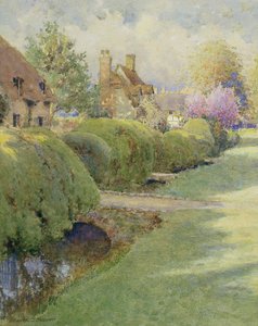 Die Buchsbaumhecke, Warborough, Oxon