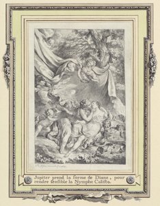 Jupiter und Kallisto von Charles Eisen