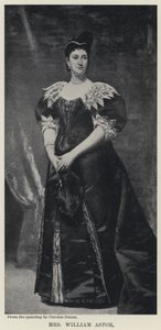 Mrs. William Astor von Charles Emile Auguste Carolus Duran