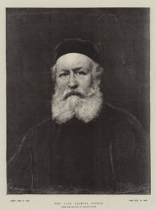 Der verstorbene Charles Gounod von Charles Emile Auguste Carolus Duran