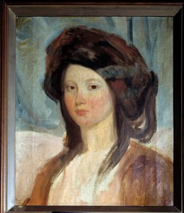 Porträt von Juliette Drouet (1806-1883), Schauspielerin und Geliebte von Victor Hugo