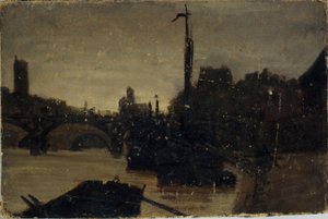 Der Pont des Arts, ca. 1870