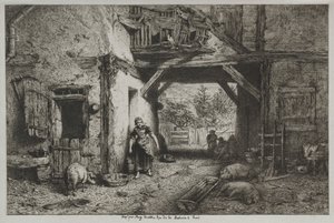 Bauernhof Innenansicht