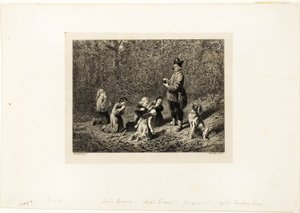 Ernst! Ernst! Sehr ernst! von Charles Emile Jacque