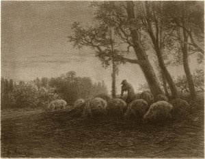 Poetische Abenddämmerung