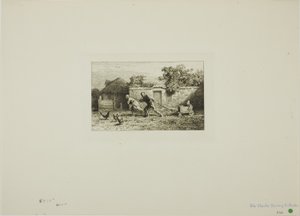 Die Kutsche von Charles Emile Jacque