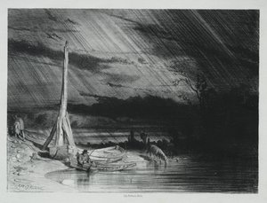 Der Fischer, Regenwetter