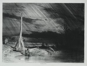Der Fischer, Regenwetter, 1847