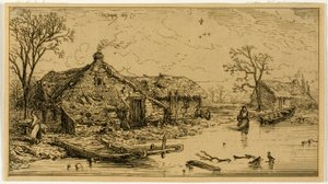 Der gefrorene Teich