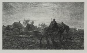 Der Morgen von Charles Emile Jacque