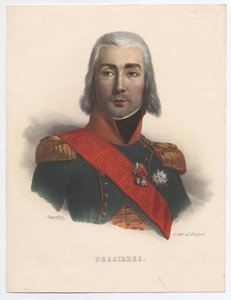 Porträt von Jean-Baptiste Bessières, 1768-1813, Marschall von Frankreich, 1835 von Charles Emile Mauraisse