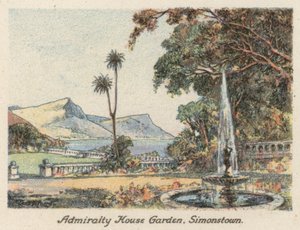 Südafrika: Admiralty House Garten, Simonstown