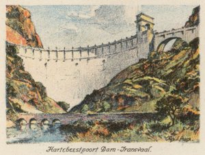 Südafrika: Hartebeestpoort-Damm, Transvaal von Charles Ernest Peers