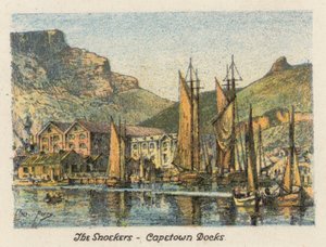 Südafrika: Die Snoekers, Kapstadtdocks von Charles Ernest Peers