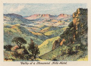 Südafrika: Tal der Tausend Hügel, Natal von Charles Ernest Peers