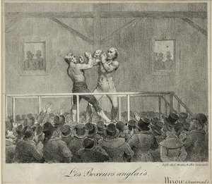 Englische Boxer von Charles Etienne Pierre Motte