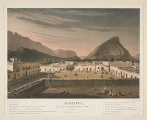 Monterey (vom Dach im Platz gesehen) von Charles Fenderich