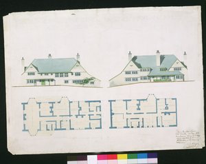 Haus zu bauen in Gartmel Fell Gillhead, Windermere für J.W. Buckley Esquire, 1899