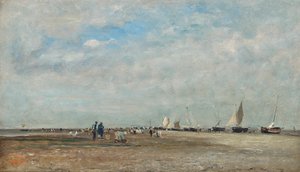 Die Muschelsammler, Trouville
