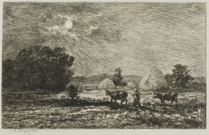 Mondschein in Valmondois
