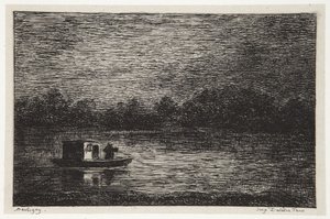 Nachtfahrt von Charles Francois Daubigny