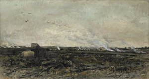 Oktober von Charles Francois Daubigny