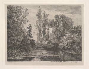 Hirsche am Wasser, 1850