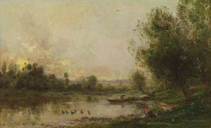 Die Ufer der Oise, 1873